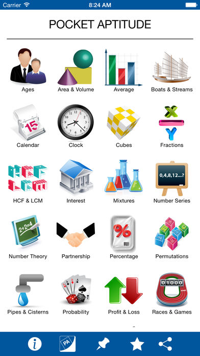 Download Pocket Aptitude : Quants App on your Windows XP/7/8/10 and MAC PC